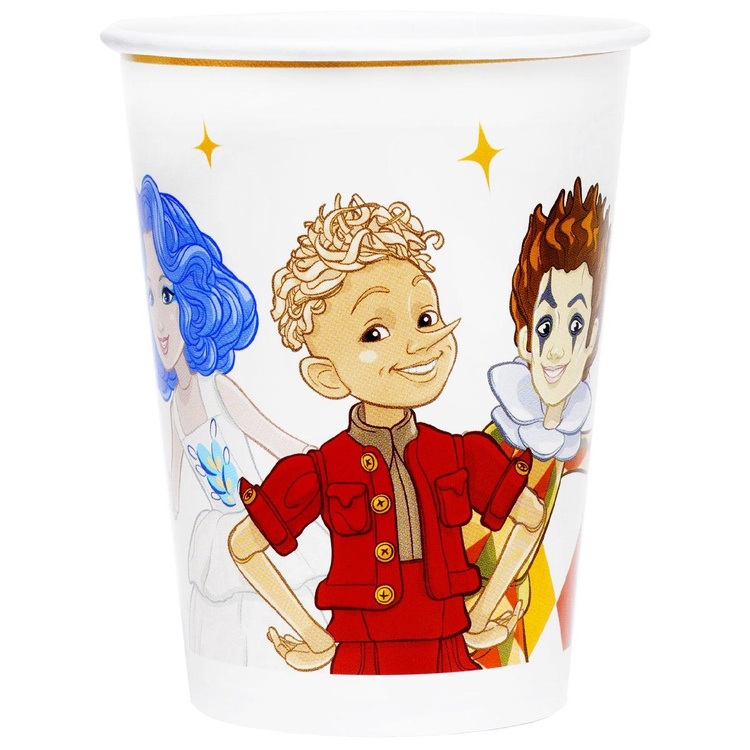 Стаканы "Буратино в компании" 