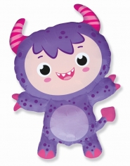 Шар Мини-фигура Маленький чертенок, Сиреневый